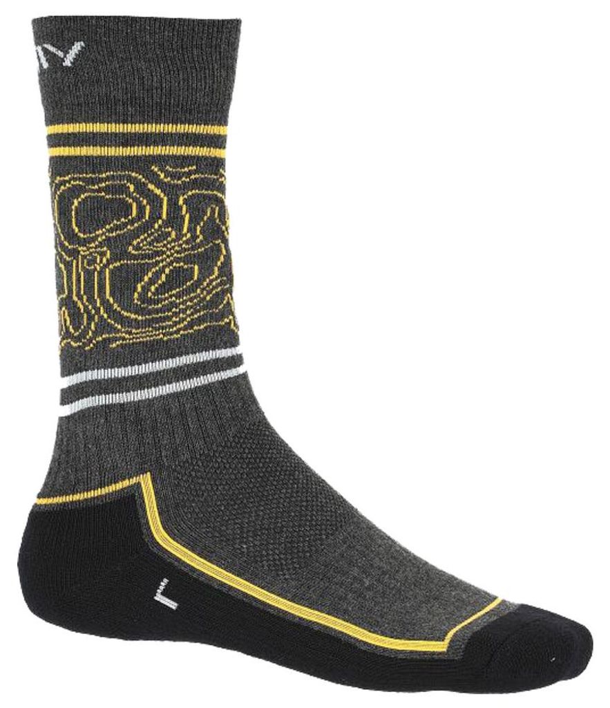 Boosocks Heavy Man 39-41 mehrfarbig - Farbe dark grey/yellow