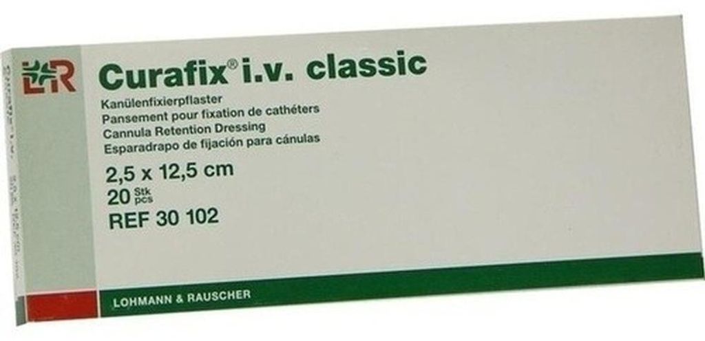 Lohmann & Rauscher Curafix i.v. classic, pleister voor het Productafbeelding 