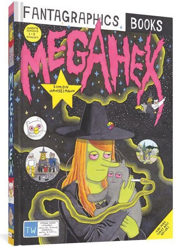 Megahex Comicbuch – Stoner-Comedy mit Hexe, Katze und Eule (Englische Ausgabe)