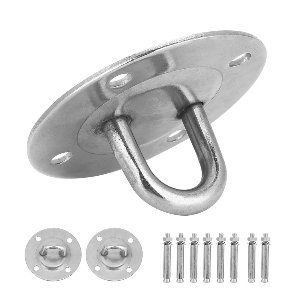 Gancio Soffitto Design per Amaca Yoga | Acciaio Inox Elegante