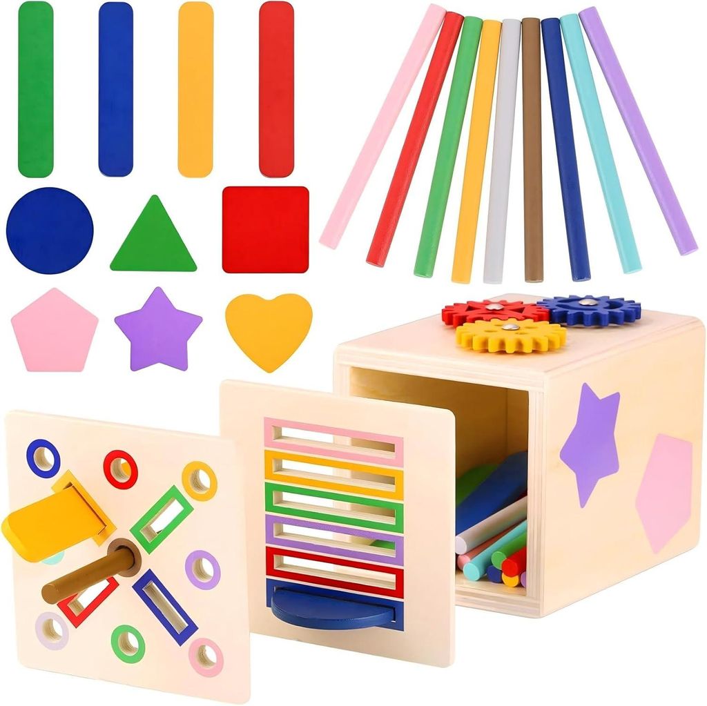 Montessori Spielzeug ab 1 Jahr, Spielzeug ab 1 2 Jahre Produktbild 