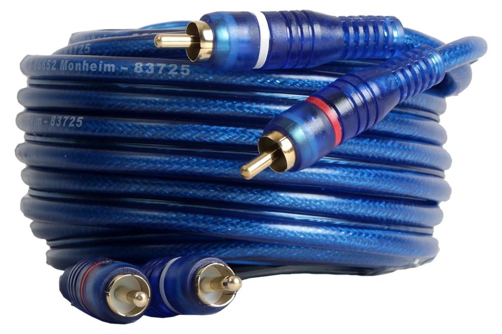Hama 00062417, Männlich, 2 x RCA, Männlich, 5 m, Blau Produktbild 