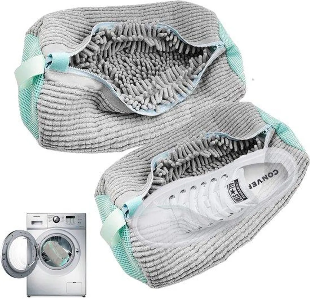 Sac de lavage pour chaussures et baskets : idéal pour machine à laver