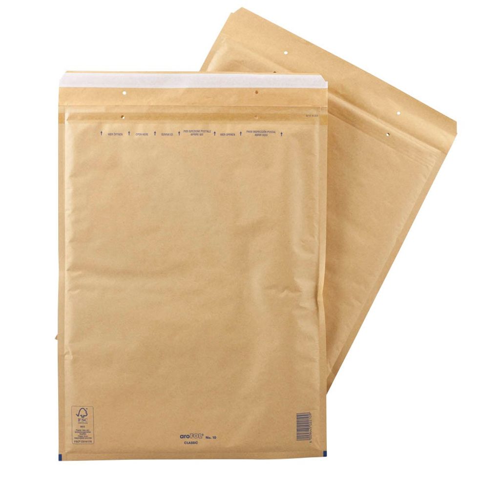 Vereinigte Papierwarenfabriken 10/K Luftpolstertaschen für DIN B3 braun