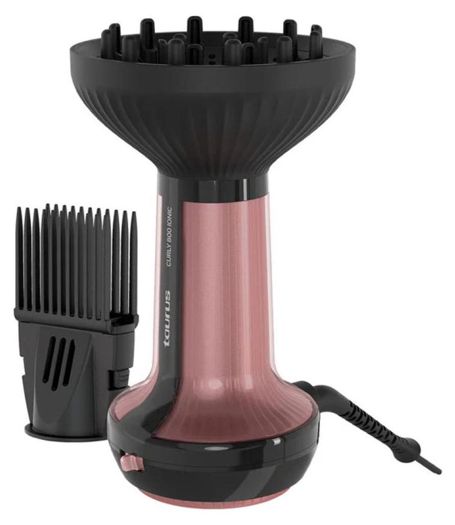 Taurus Curly 800 Ionic, Růžová, Jednobarevný, Závěsné oko, Obrázek produktu 