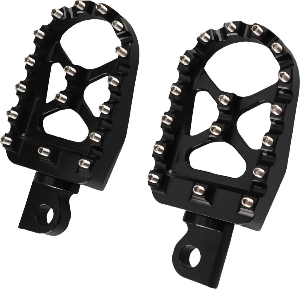 Repose-pieds moto universel 10mm en alliage aluminium CNC haute qualité