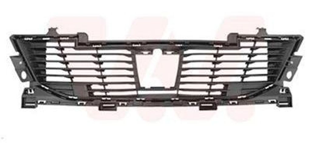 VAN WEZEL Lüftungsgitter Grill Stoßfänger passend für PEUGEOT 2008 II (U) ohne Loch/Löcher für Einparkhilfe