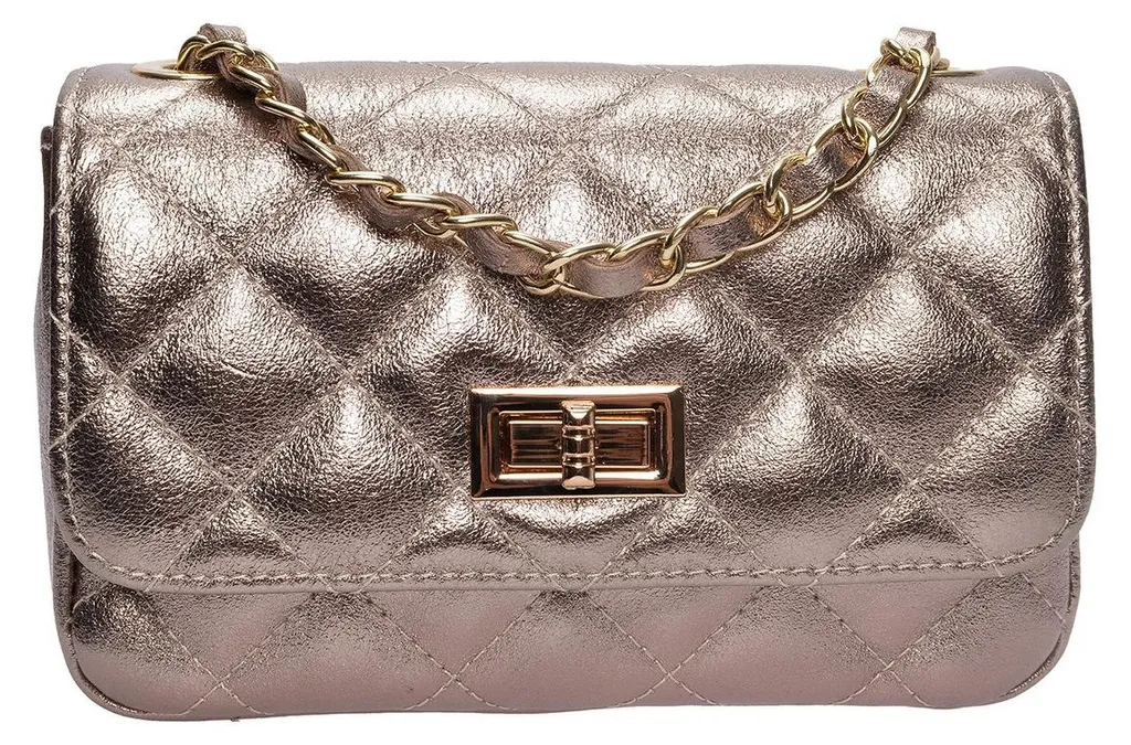 Sac bandoulière Luisa Vannini compact anti-encombrement bronzo
