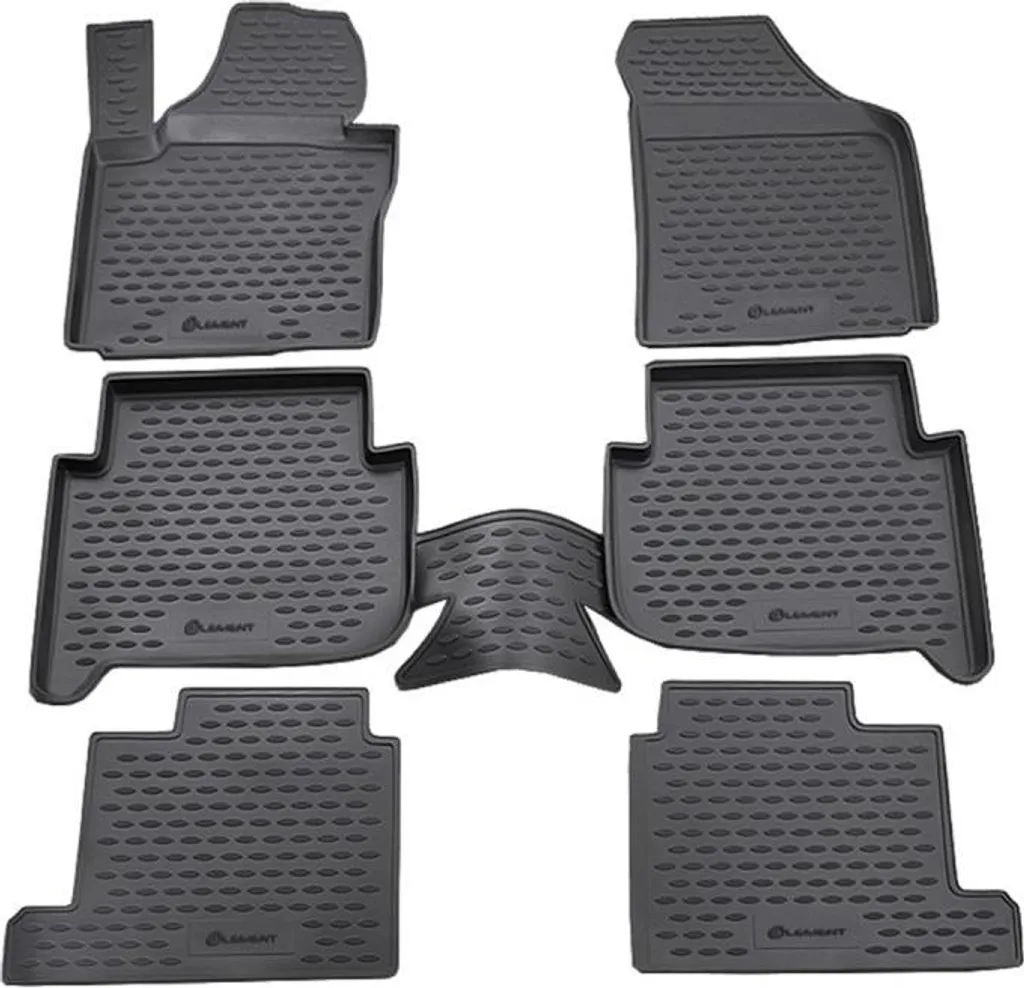 Tappetini Auto Gomma VW Touran 2003-2015 | Protezione Famiglia 7 Posti