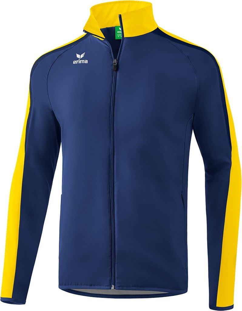 Erima Liga 2.0 Präsentationsjacke Kinder - New Navy / Gelb / Dunkelmarine