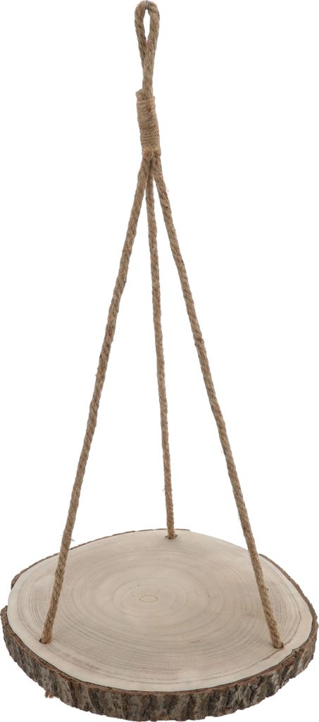 Deko Baumscheibe mit Rinde - 35 cm - Holz Scheibe mit Produktbild