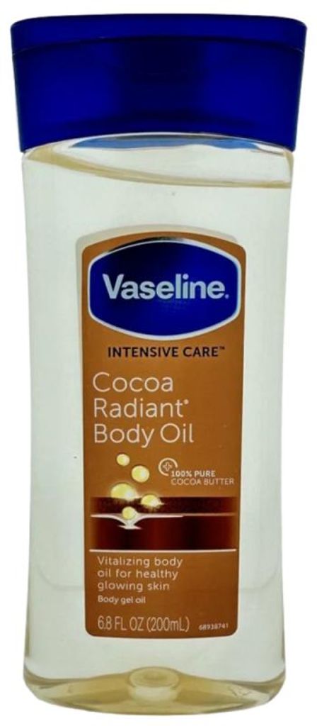 Vaseline Body Olie – Cocoa Radiant 200 ml Productafbeelding 