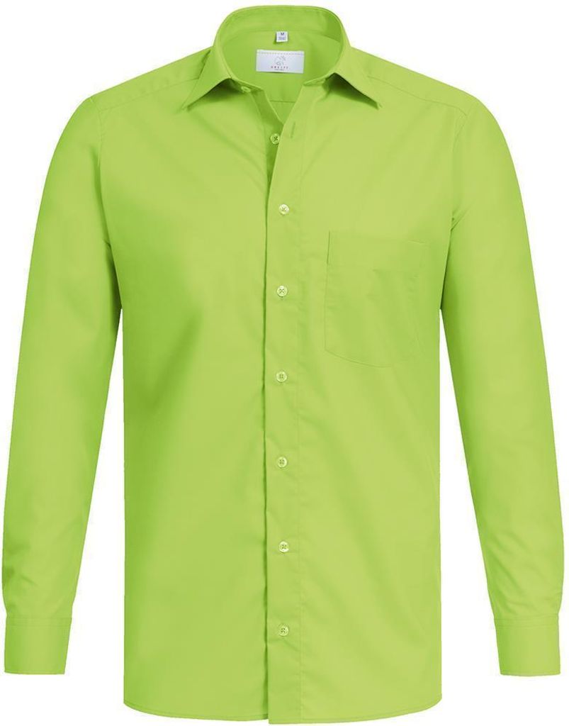 Greiff Corporate Hemd BASIC Herren Apfelgrün 41/42
