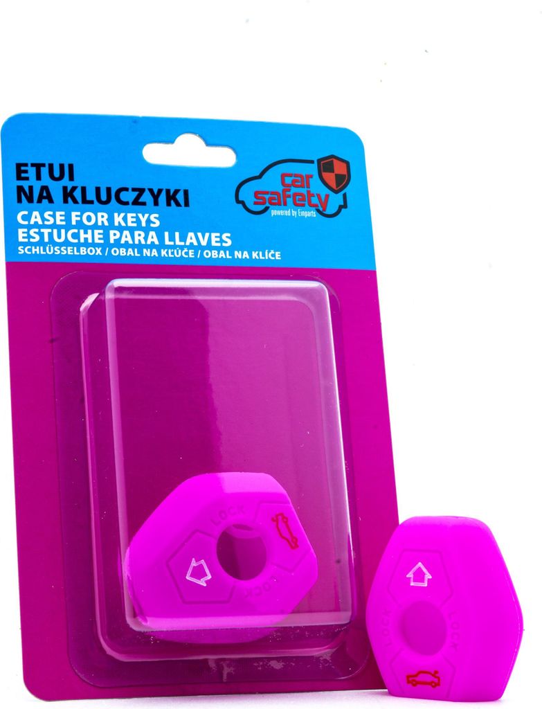 Silikonhülle Schlüsselcover PINK für BMW
