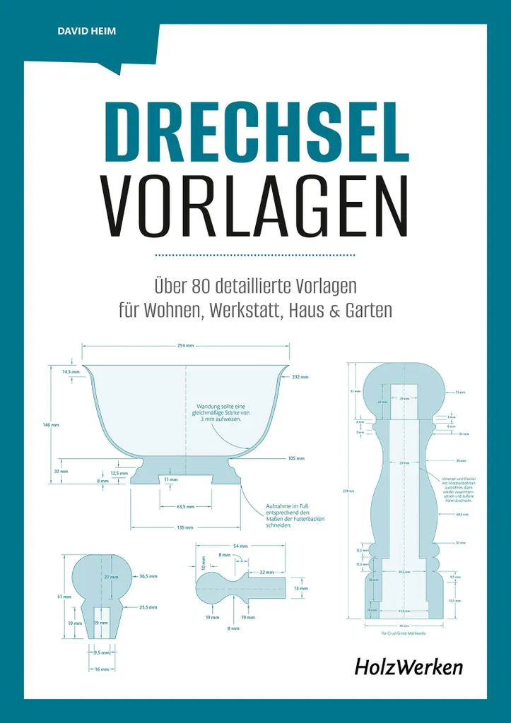 Réussir vos symétries avec Drechsel-Vorlagen : modèles tournage bois