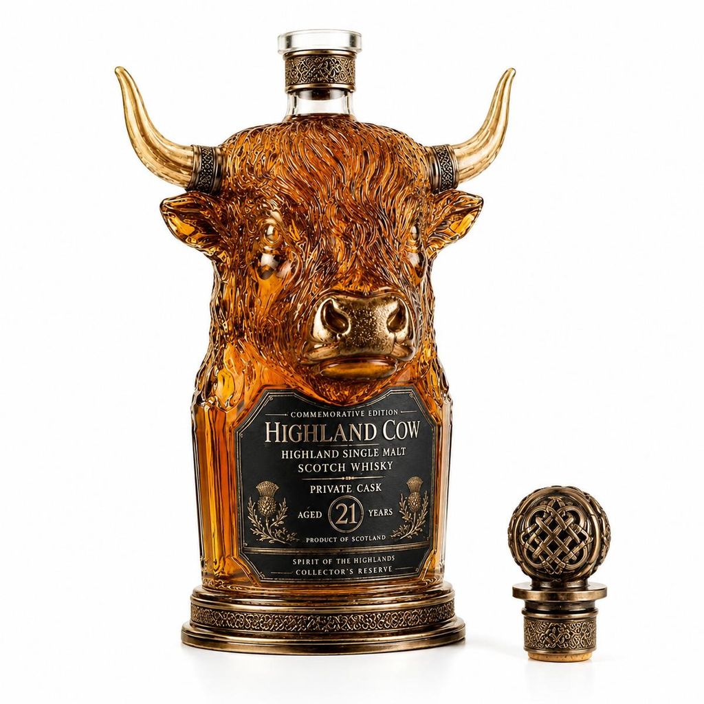 Highland Cattle Privatfass 21 Jahre Scotch Whisky, Produktbild 