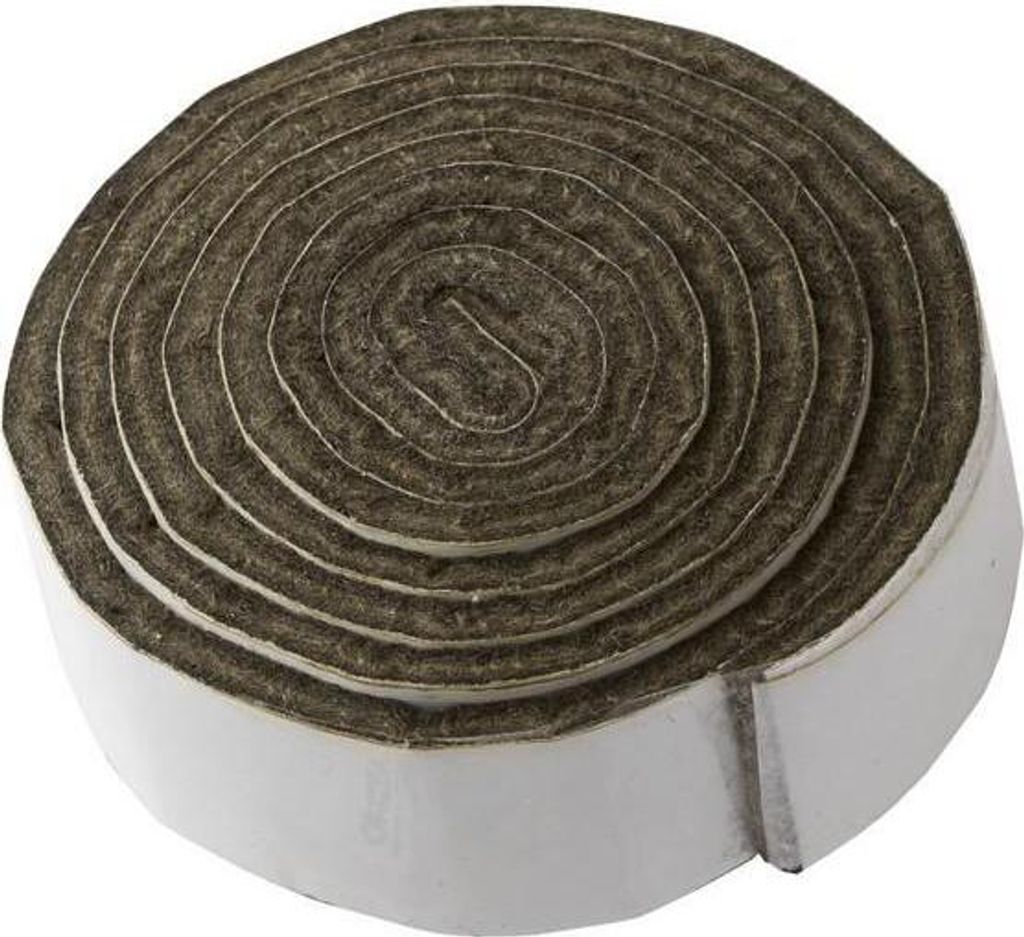Walteco Filcový pásek 19x1000mm, samolepicí, hnědý Obrázek produktu 