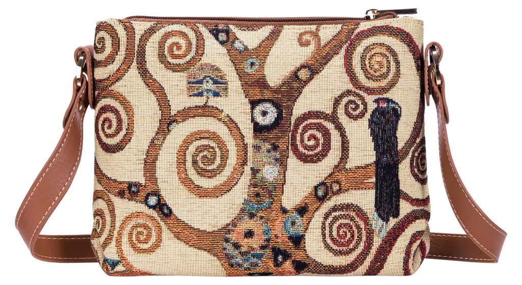 Goebel Gustav Klimt - Der Lebensbaum Umhängetasche