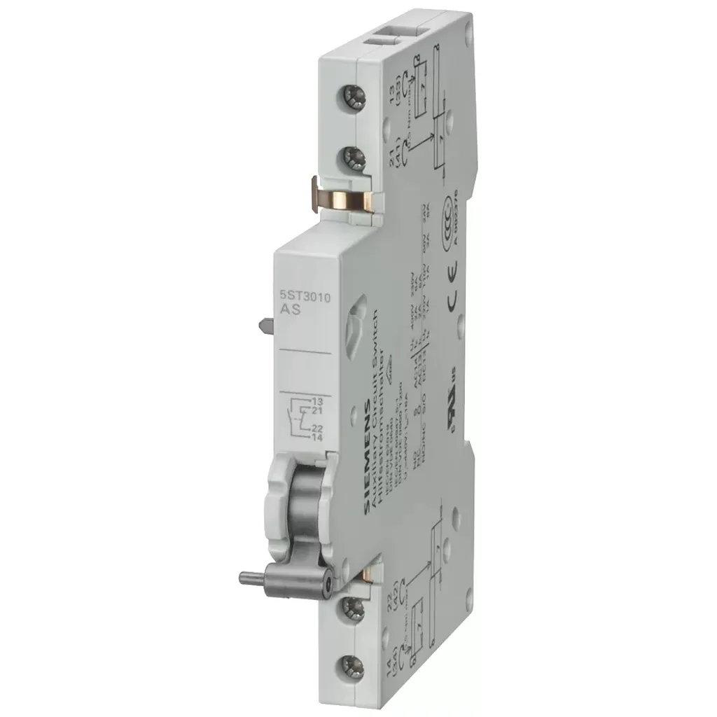 Siemens 5ST3013 Commutateur auxiliaire 1 NO + 1 NF pour disjoncteur