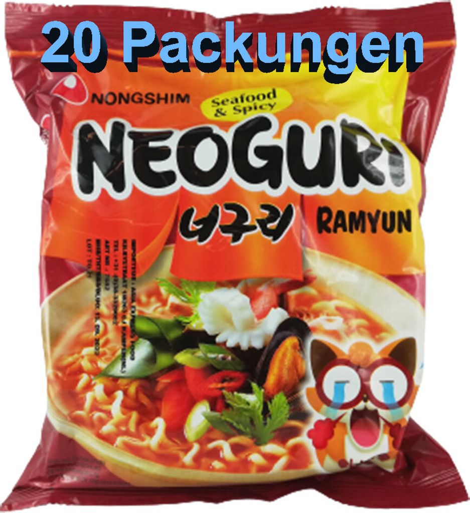 Zupa instant Neoguri o smaku owoców morza 120 g Zdjęcie produktu 