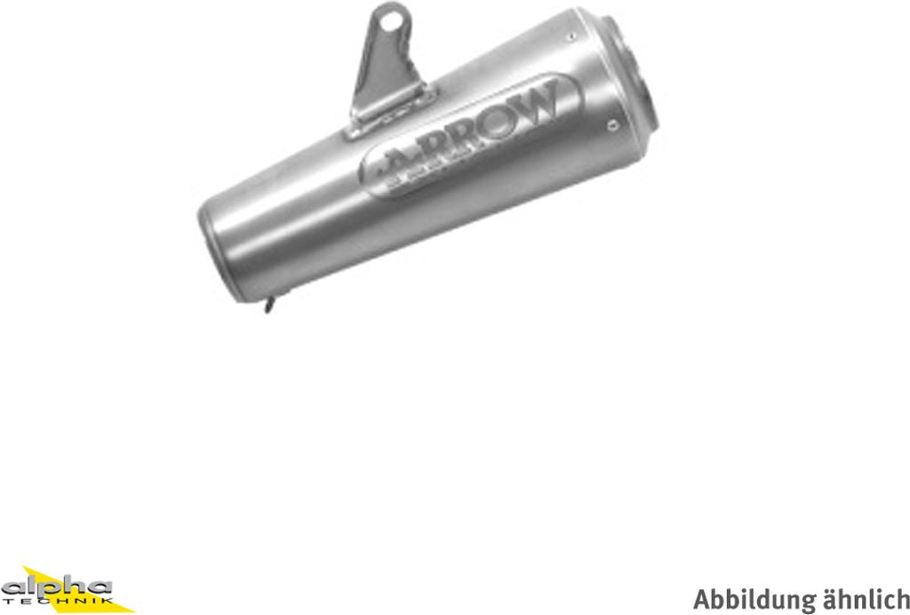 ARROW Auspuff PRO-RACE für Honda CBR650F / CB650F 2014-, Titan (Nur mit ARROW Krümmer)