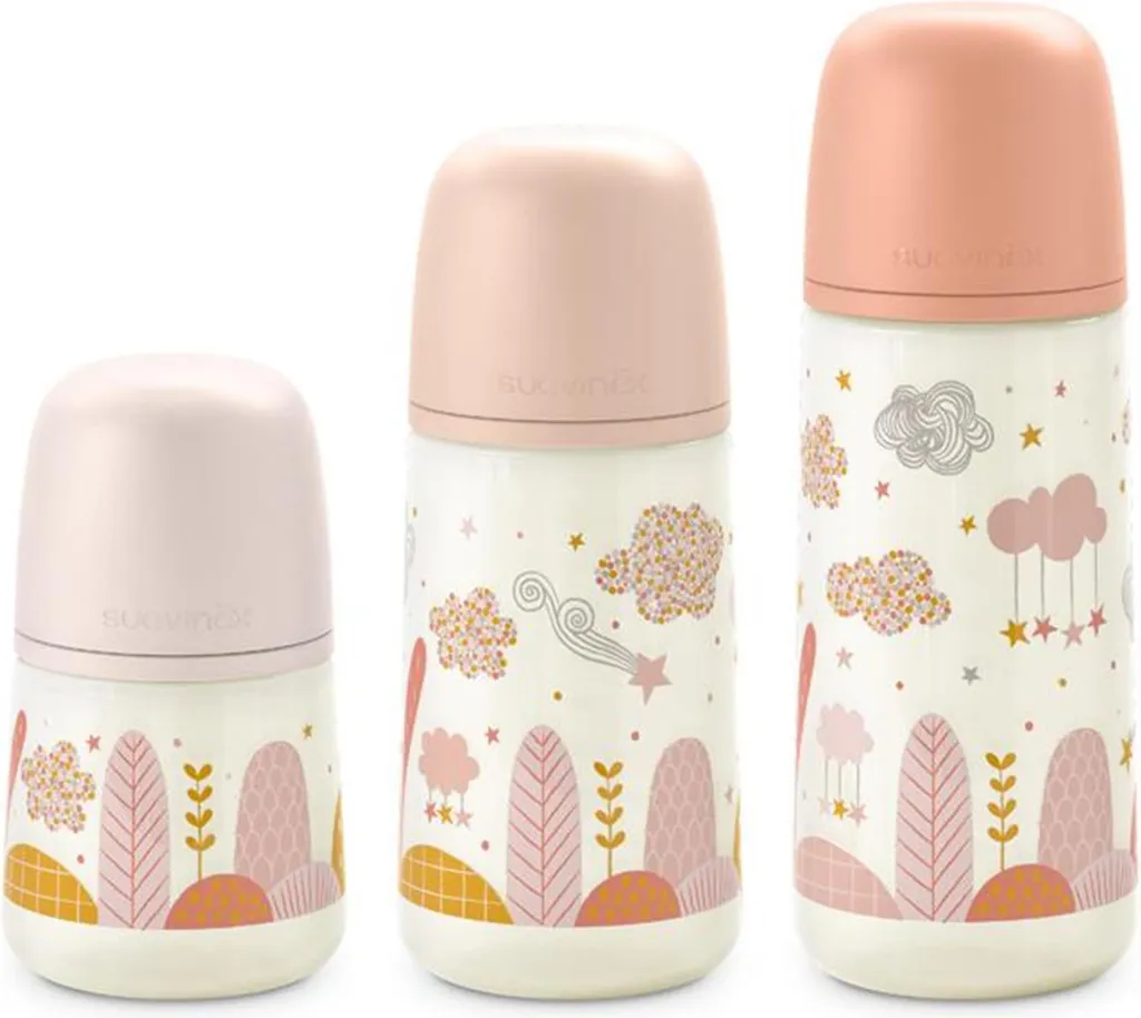 Petit flacon rose PRO DREAMS 150 ml avec bouchon hermétique de précision - 3