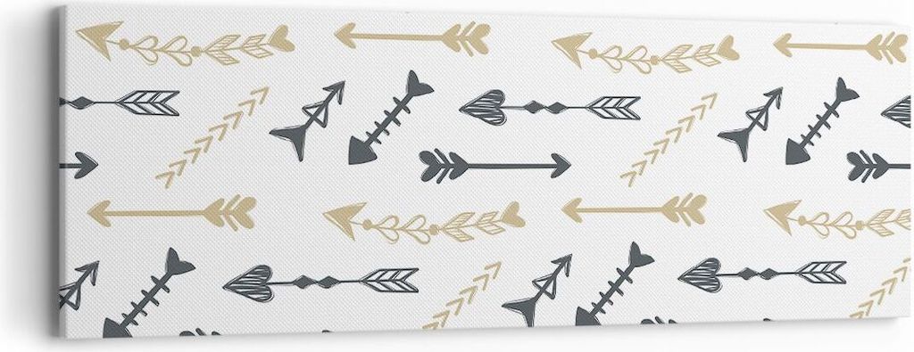 Bild auf Leinwand - Leinwandbild - Abstraktion modern - 90x30cm - Wand Bild - Wanddeko - Wandbilder - Leinwanddruck - Bilder - Kunstdruck - Wanddek...