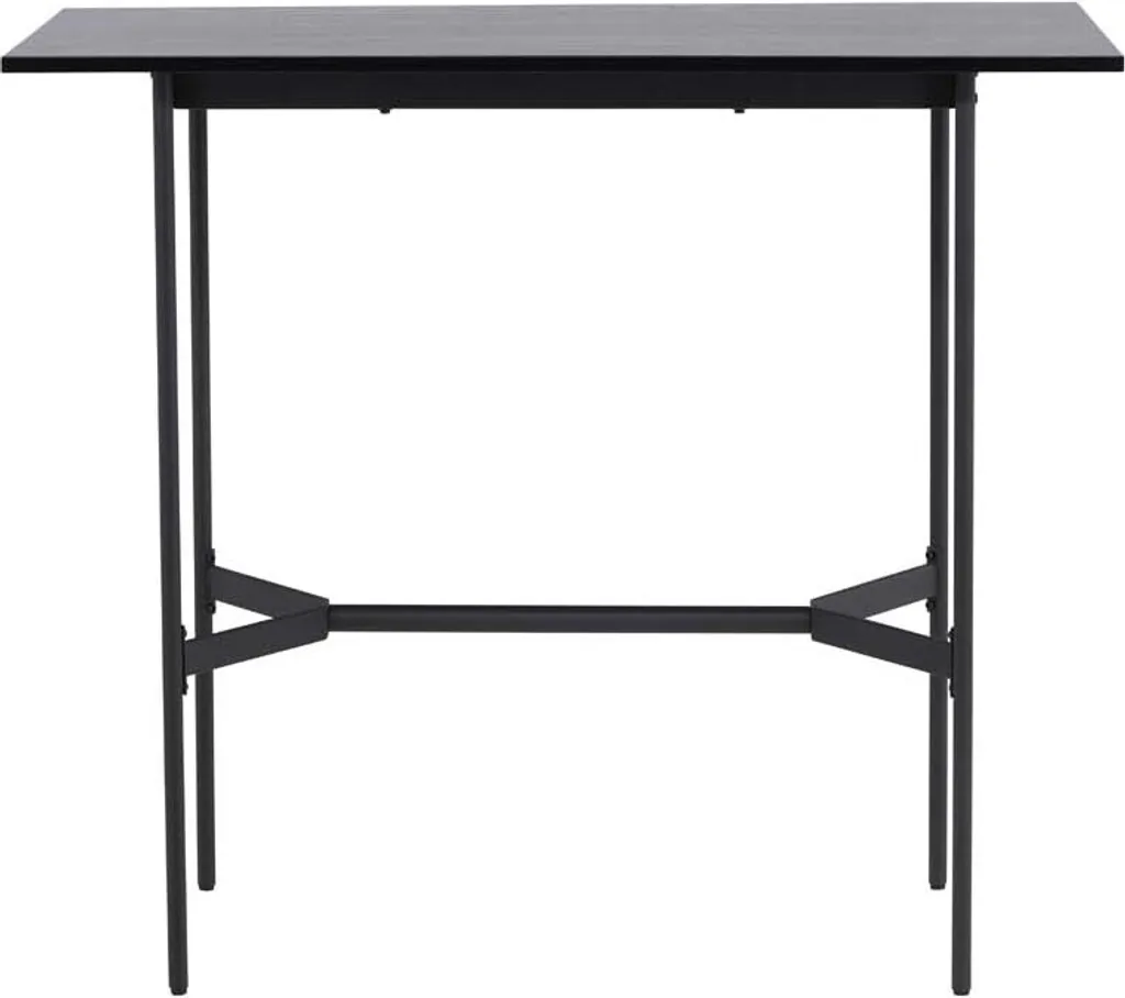 Table de Bar Rax Noire Gain de Place pour Aménager une Petite Cuisine Fine