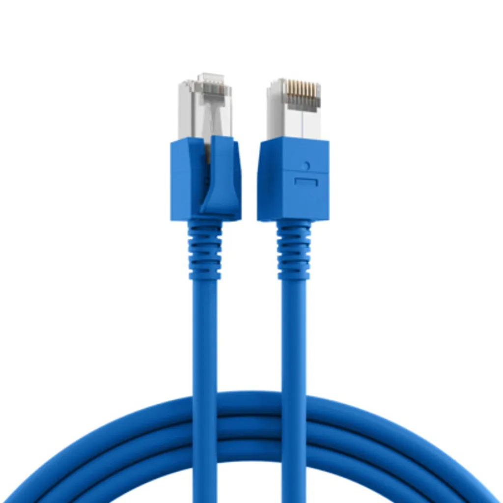Câble RJ45 Cat.6A S/FTP 5m LED : identifiez vos liaisons réseau
