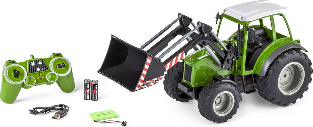 1:16 RC Traktor m. Frontlader 2.4G 100% Produktbild 