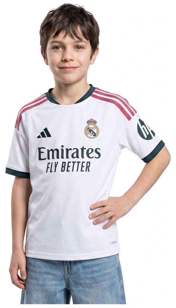 adidas Real Madrid 26/27 Kids Heimtrikot - White White 140 Produktbild 