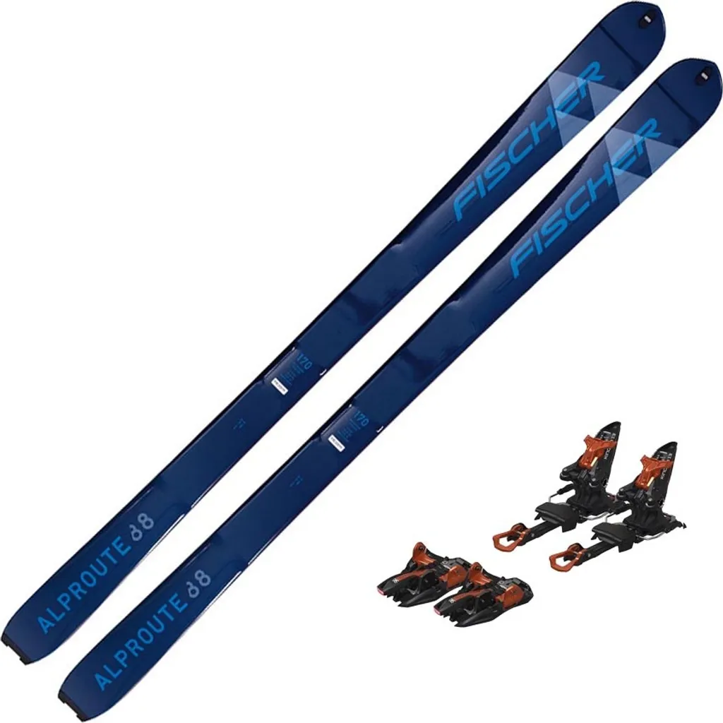 Ski de randonnée Fischer Alproute 88 : légèreté et contrôle en descente 163cm