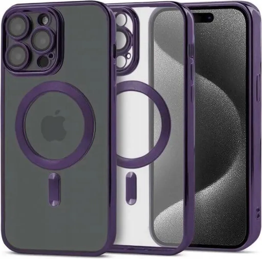 Coque Antichoc iPhone 12 MagSafe Lila - Évitez les Casses avec ce Pack
