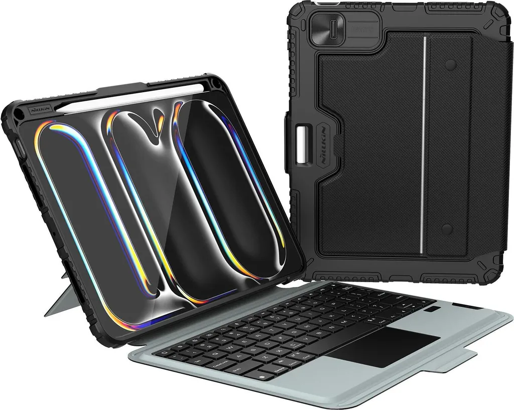 Clavier Rétroéclairé Nillkin pour iPad Pro 11 2024 - Protection Bumper