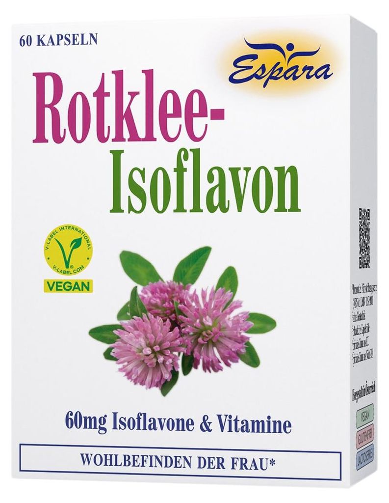 Espara, kapsle s extraktem z kořene lékořice a isoflavony, Obrázek produktu 