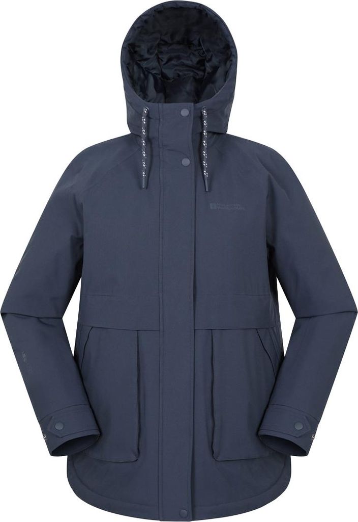 Mountain Warehouse - "Chestnut" Steppjacke für Damen, Wasserfest MW4601 (40 DE) (Marine)