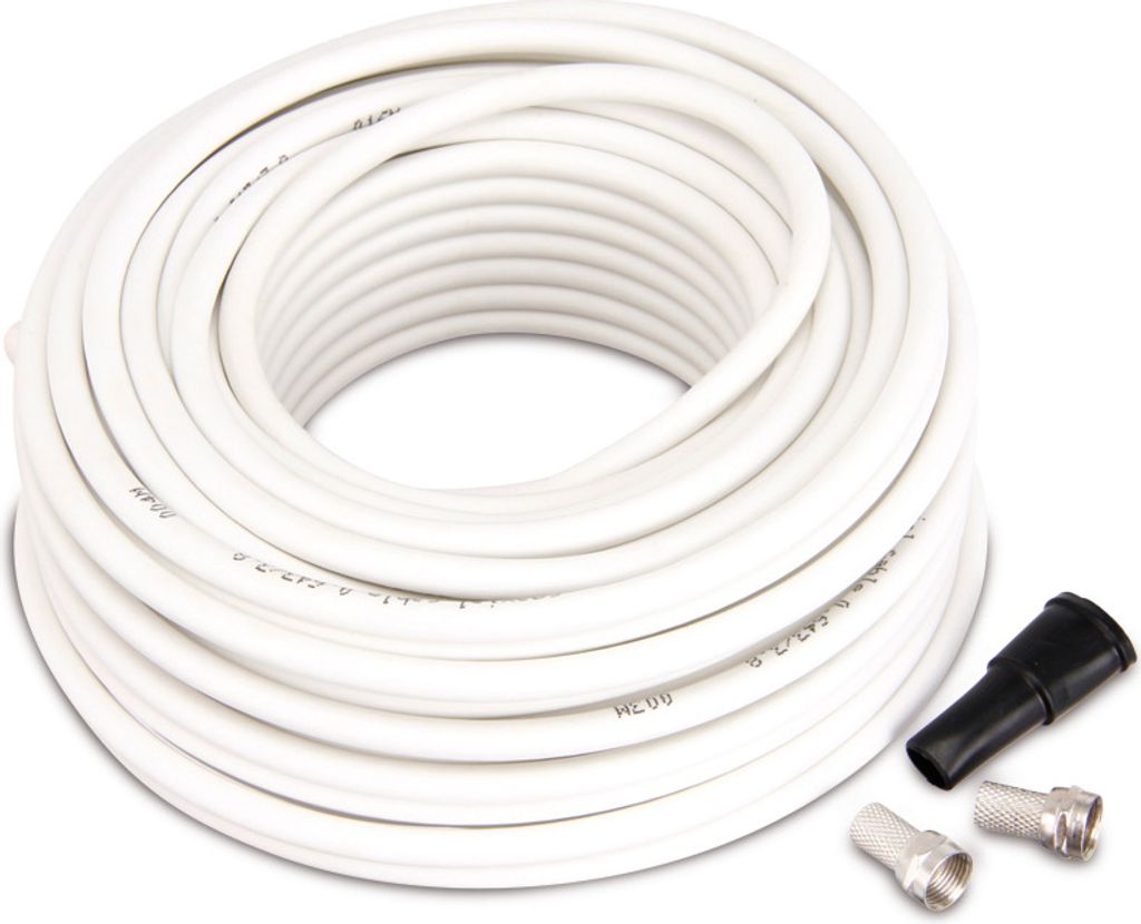 ShiverPeaks S/CONN maximum connectivity Koaxialkabel 0.643/3.7, SET (2F-Stecker/1Gummitülle), > 75 dB, 20 m (81001-20-2L)