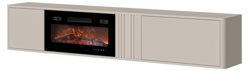 Furniture24 Fernsehschrank Philippe Mit Elektrokamin Produktbild 