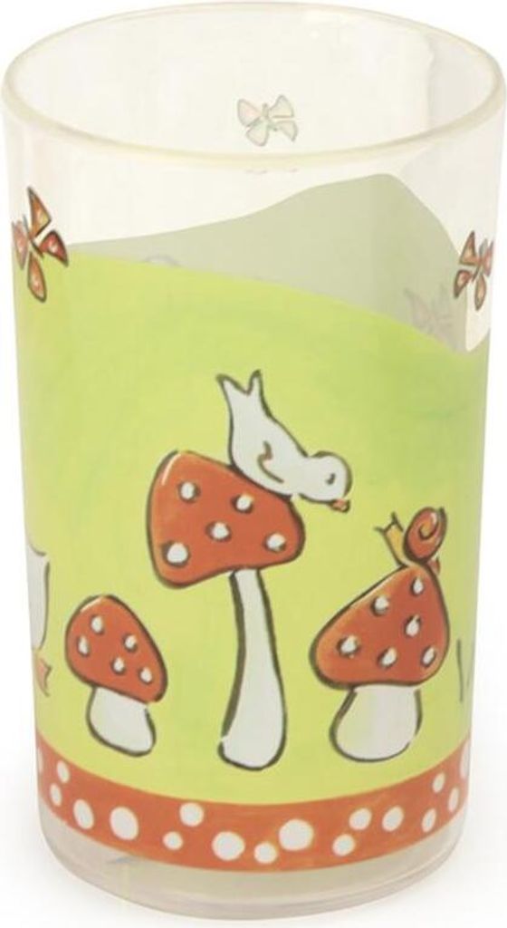 EGMONT TOYS Kindergeschirr Kinder Glas Fliegenpilz