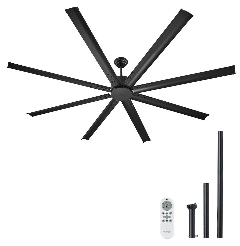 VEVOR 72 Zoll Deckenventilator ohne Licht, 6-Gang Produktbild 