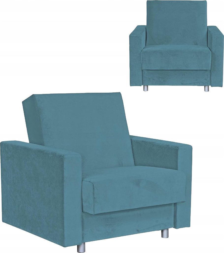 Family Meble Sessel Alicja Relaxsessel Fernsehsessel Bequemer Sessel aus Webstoff Loungesessel Ruhesessel Für Wohnzimmer Schlafzimmer Büro (NEW V...