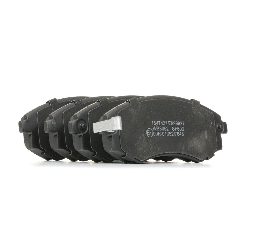 RIDEX Bremsbeläge Satz Vorne für HYUNDAI MATRIX (FC) 402B0048