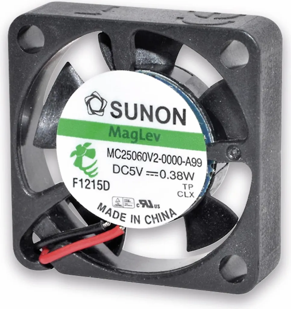 SUNON Ventilatore assiale MF25060V21000UA99, 25x25x6 mm, 5 V-