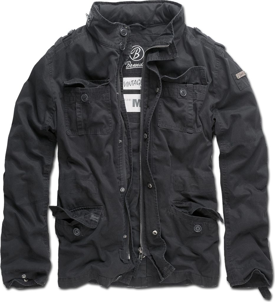 Brandit Britannia Jacke, schwarz, 2XL Produktbild 