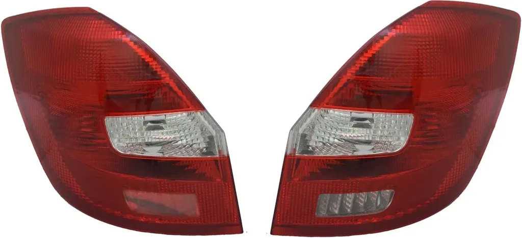 Réparer feux arrières cassés Skoda Fabia II 5J 2006-2014 - Set Rouge