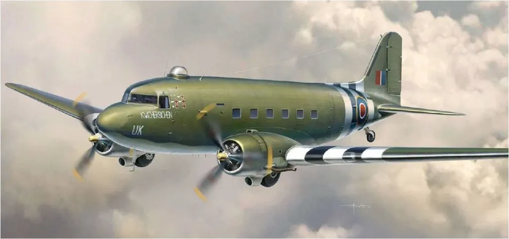 Kit Maquette Dakota Mk.III 1/72 Italeri Détails Historiques WWII Avion