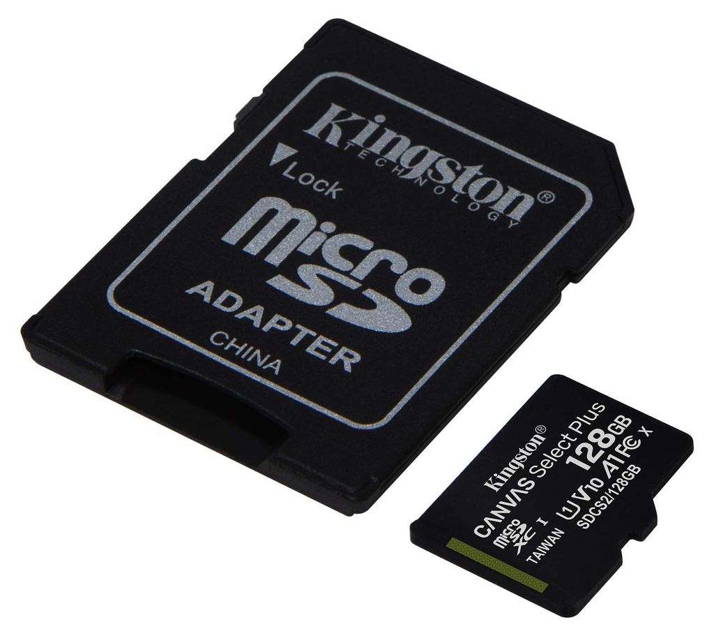 Kingston Technology Canvas Select 128GB micSDXC Plus 100R Produktbild 