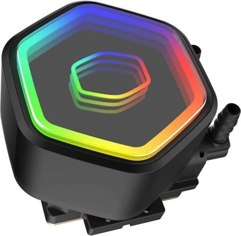 MasterLiquid 240 Core II ARGB Cooler Master: Liquid Cooling Gaming - 1