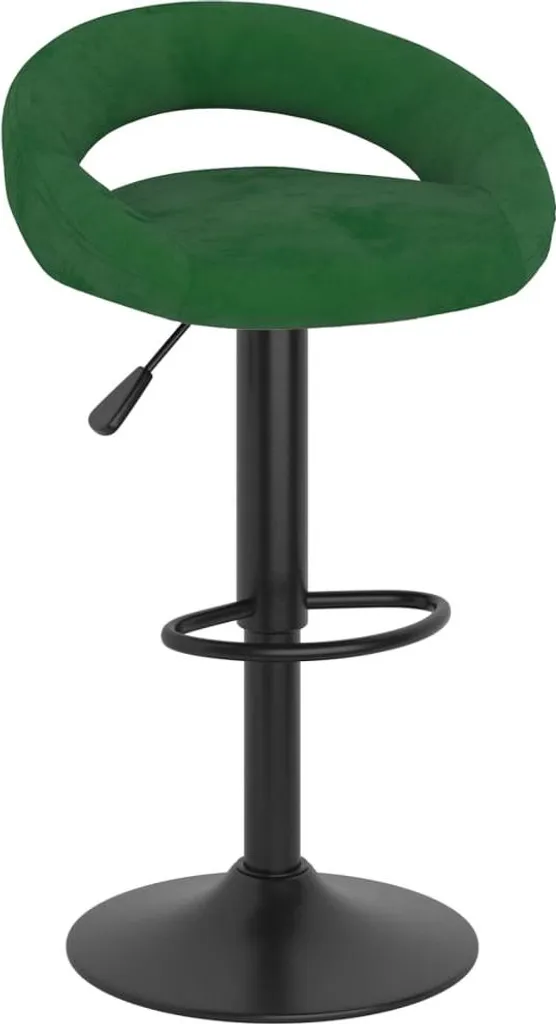 Sgabelli in Velluto Verde Scuro vidaXL | Comfort e Stile per la Casa