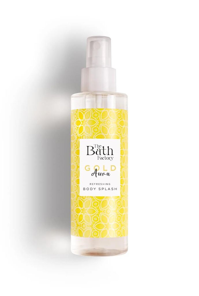 The Bath Factory Gold Aura Body Splash 200 ml – Orientalischer Duft
